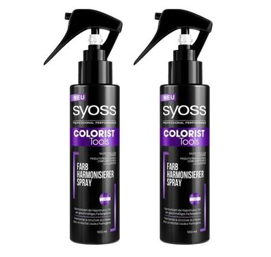 Syoss Farb Harmonisiere Spray für gleichmäßiges Farbergebnis Colorist Salon Tools