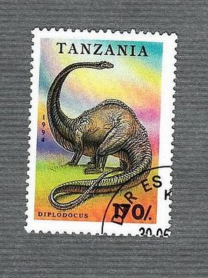 Tanzania - Motiv Dinosaurier - (Diploducus) - -o