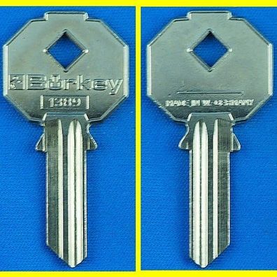 Schlüsselrohling Börkey 1389 für verschiedene Prefer - Möbelzylinder, Profilzylinder