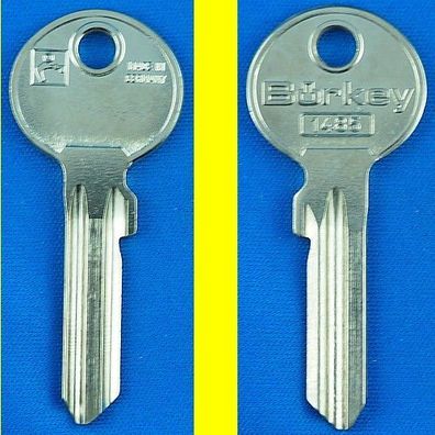 Schlüsselrohling Börkey 1485 für verschiedene Classic, Iseo, Universal Profilzylinder