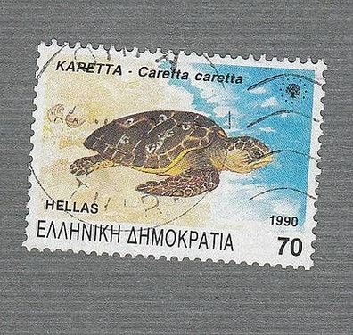 Schildkröte - Griechenland (Caretta caretta ) - -o