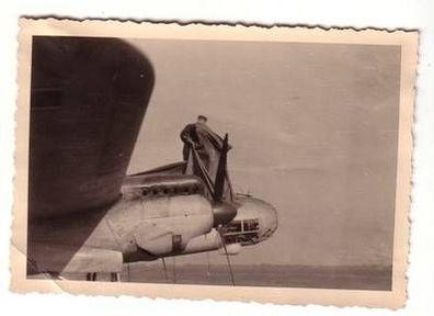 54829 Original Foto Flugzeug Bomber Plane im 2. Weltkrieg