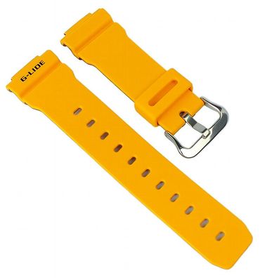 Casio Ersatzband | Uhrenarmband Resin gelb G-Shock für GLS-6900-9ER