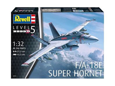 Revell 04994 F/ A-18E Super Hornet, Flugzeugmodell 1:32