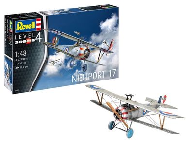 Revell 03885 Nieuport 17, Flugzeug Modellbausatz 1:48