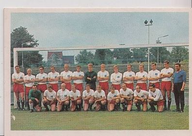Mannschaft Hamburger SV Bergmann Sammelbild 1965-66 Nr. 177