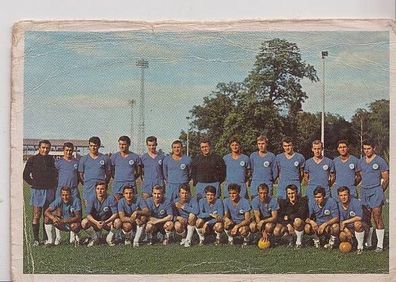 Mannschaft Karlsruher SC Bergmann Sammelbild 1965-66 Nr. 209
