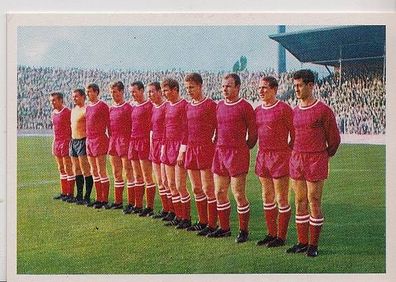 Mannschaft 1 FC Kaiserslautern Bergmann Automaten Sammelbild 1967