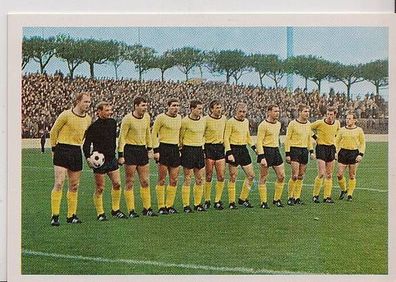 Mannschaft Bor. Dortmund Bergmann Automaten Sammelbild 1967