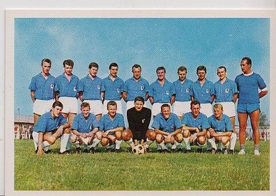 Mannschaft TSV 1860 München Bergmann Automaten Sammelbild 1967