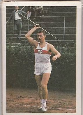 Rolf Herings Leichtathletik Bergmann Sammelbild Sportbild 1968 Nr. A 233