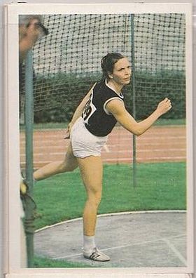 Ingrid Linden Leichtathletik Bergmann Sammelbild Sportbild 1968 Nr. A 237