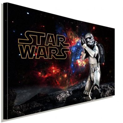 Star Wars Galaxie Stormtrooper Leinwandbild AK ART Bilder Wanddeko Wandbild TOP