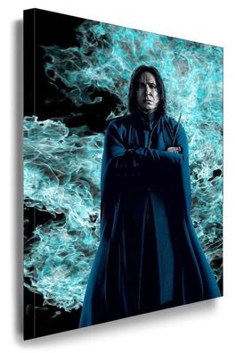 Alan Rickman - Severus Snape / Harry Potter Leinwandbild LaraArt Bilder Meh