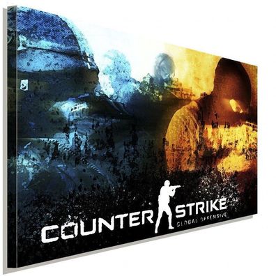 Counter Strike Global Offensive Leinwandbild AK Art Studio Wanddeko Wandbild XXL