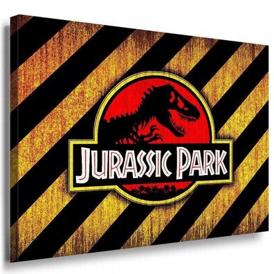 Jurassic Park Leinwandbild AK Art Bilder Mehrfarbig Wandbild TOP FANART XXL