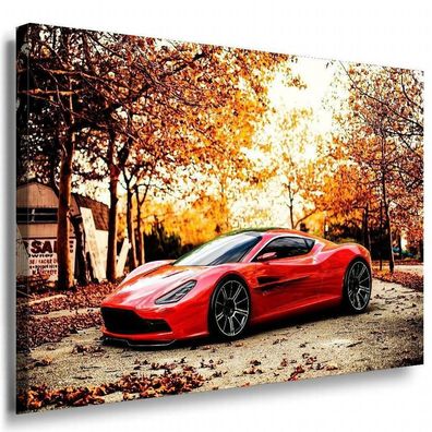 Aston Martin Leinwandbild AK Art Bilder Mehrfarbig Wandbild TOP XXL Geschenk