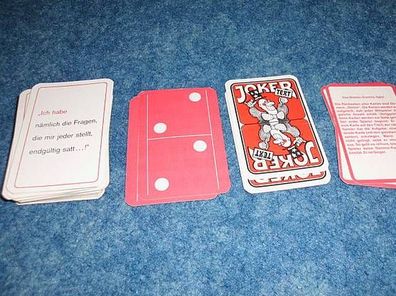 lustiges Kartenspiel-Witzkarten / Domino von Pelikan