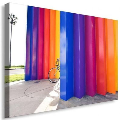 Farben Bunt Leinwandbild / AK Art Bilder / Leinwand Bild + Mehrfarbig + Kunstd