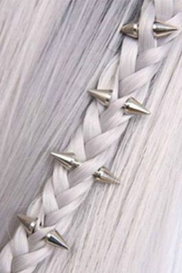 VP-Fashion Haarspikes Silver Cone