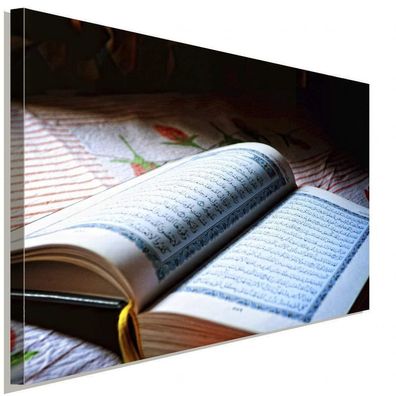 Koaran Heiliges Buch Islam Leinwandbild AK ART Wanddeko Wandbild Made in Germany