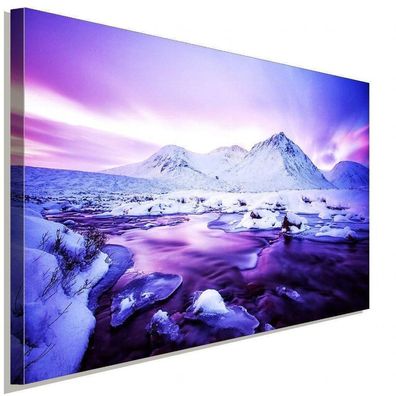 Antarktis AK Art Bilder| Premium Kunstdruck Made in Germany | Top Leinwandbild