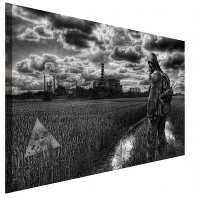 Prypjat Stalker Zone Art Leinwandbild AK Art Bilder Wanddeko Wandbild Kunstdruck