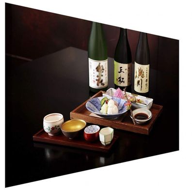 Japanische Sushi Frühstück Leinwandbild AKArt BilderWanddeko Wandbild Kunstdruck