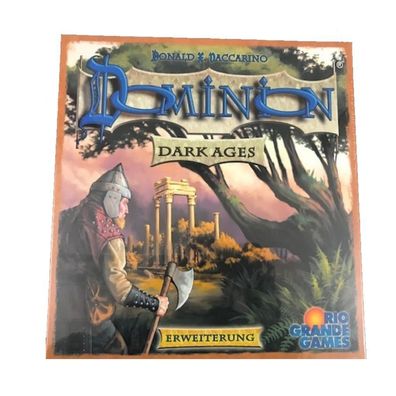Dominion Erweiterung Dark Ages Kartenspiel Strategiespiel Ritter Burg Barbaren