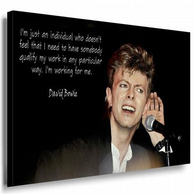David Bowie Leinwandbild AK Art Bilder Mehrfarbig Wandbild Kunstdruck Wanddeko