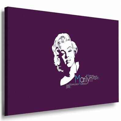 Marilyn Monroe Leinwandbild AK Art Bilder Mehrfarbig Wandbild Kunstdruck TOP XXL