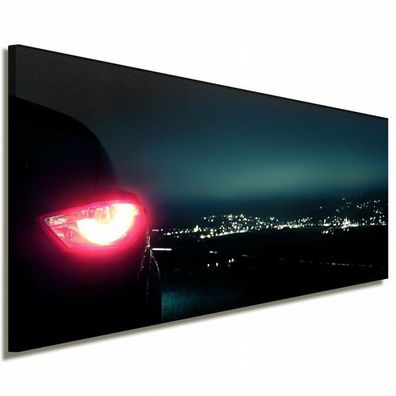 Seat Ibiza Leinwandbild AK Art Bilder Mehrfarbig Wandbild Kunstdruck Panorama
