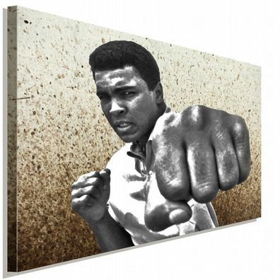 Muhammad Ali Leinwandbild AK Art Bilder Wanddeko Wandbild Kunstdruck Wanddeko