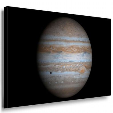 Jupiter Groß Gas Leinwandbild AK Art Bilder Mehrfarbig Kunstdruck XXL Wandbild