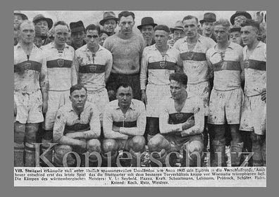 VFB Stuttgart + +1936-37 + + Super Mannschaftskarte
