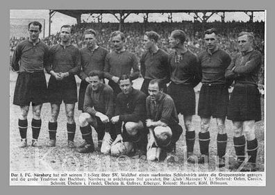1 FC Nürnberg + +1936-37 + + Super Mannschaftskarte