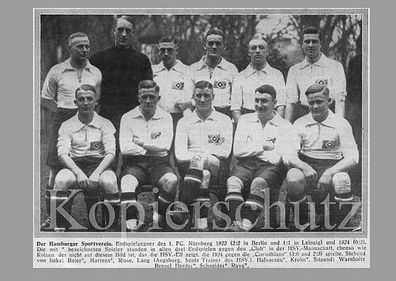 Hamburger SV + +1923-24 + + Super Mannschaftskarte