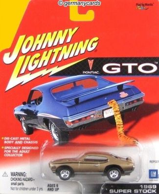 Spielzeugauto Johnny Lightning 2001* Pontiac GTO Super Stock 1969