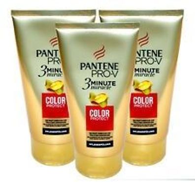 Pantene Pro-V 3 Minute mracle Color Protect Pflegespülung Kur für Coloriertes Haar