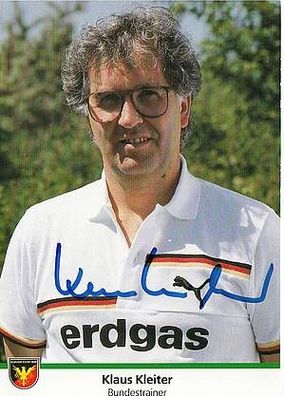Klaus Kreiter Autogrammkarte 80er Jahre Original Signiert HOCKEY + A33113