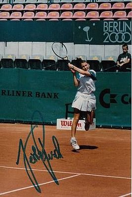 H. Rüsch TOP FOTO Original Signiert Tennis + A33224