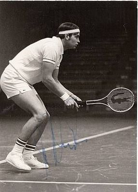 Unbekannt Autogrammkarte 70er Jahre Original Signiert Tennis + A33222
