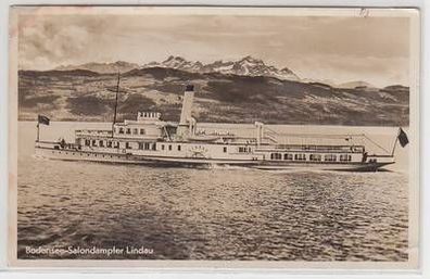 54342 Ak Bodensee Salondampfer Lindau 1942