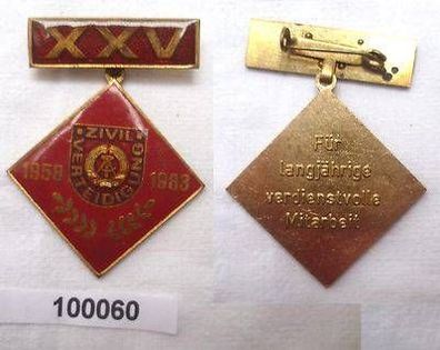 DDR Orden XXV Jahre Zivilverteidigung 1958-1983