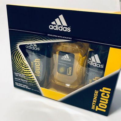 Adidas Intense Touch Eau de Toilette 100 ml + Deodorant Spray 150 ml + Duschgel 250ml