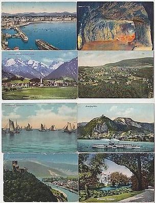100 interessante alte Ansichtskarten um 1910-1940 (26944)