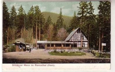 56169 Ak Silberner Mann im Rennethal (Harz) um 1910