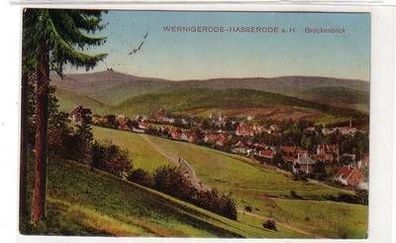 56171 Feldpost Ak Wernigerode Hasserode am Harz Brockenblick 1917