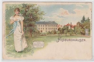 57319 Ak Hildburghausen Louise Königin von Preussen um 1900