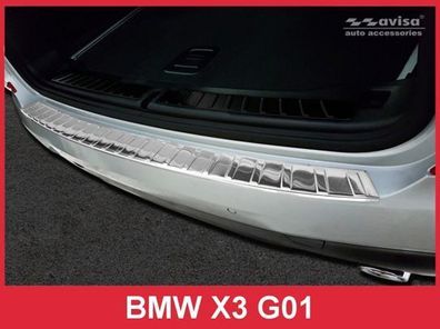 Ladekantenschutz | Edelstahl passend für BMW X3 G01 M-pakiet / M-Sport 2017-2021